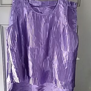 Purple Sleeveless Women's Top